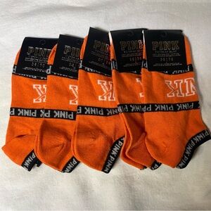 PINK Victoria's Secret Orange Casual Ankle Socks